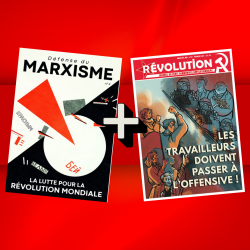 Pack abonnement 1 an Révolution + Défense du marxisme