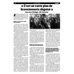 Abonnement solidaire 1 an - 10 numéros