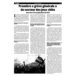 Abonnement solidaire 1 an - 10 numéros