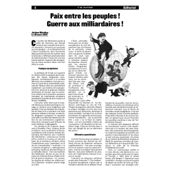 Abonnement solidaire 1 an - 10 numéros