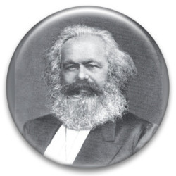 Karl Marx - grand badge