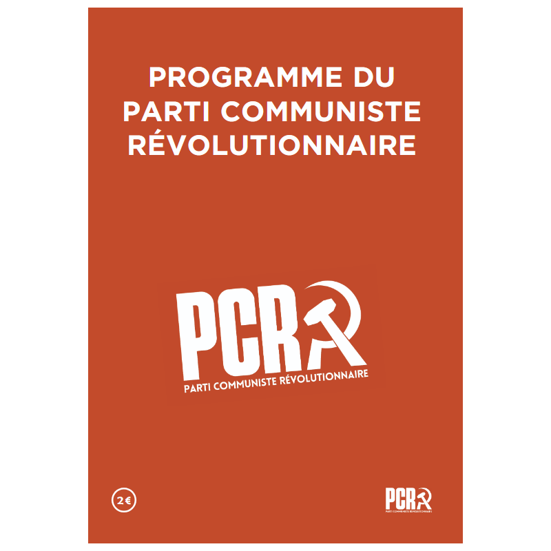Programme du Parti Communiste Révolutionnaire