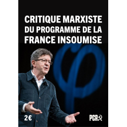 Critique marxiste du programme de la France Insoumise